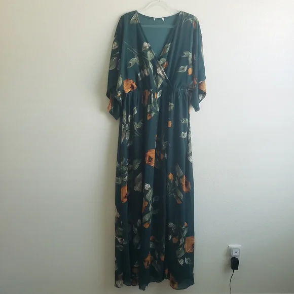Baltic Born Kia Kimono Maxi Dress New Without Tags - Picture 2 of 9